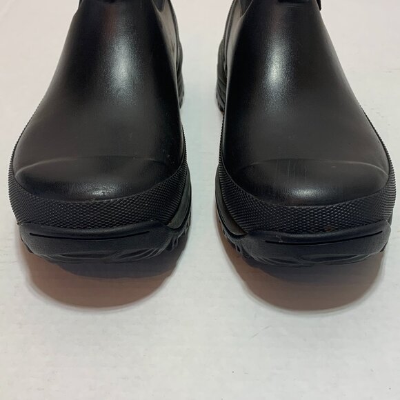 Wind River Mens Black Ankle Rubber Boot Shoe Size 9 Waterproof - Picture 8 of 12